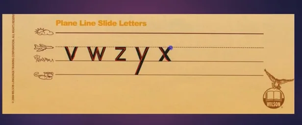 Fundations Plane Line Slide letters on Vimeo
