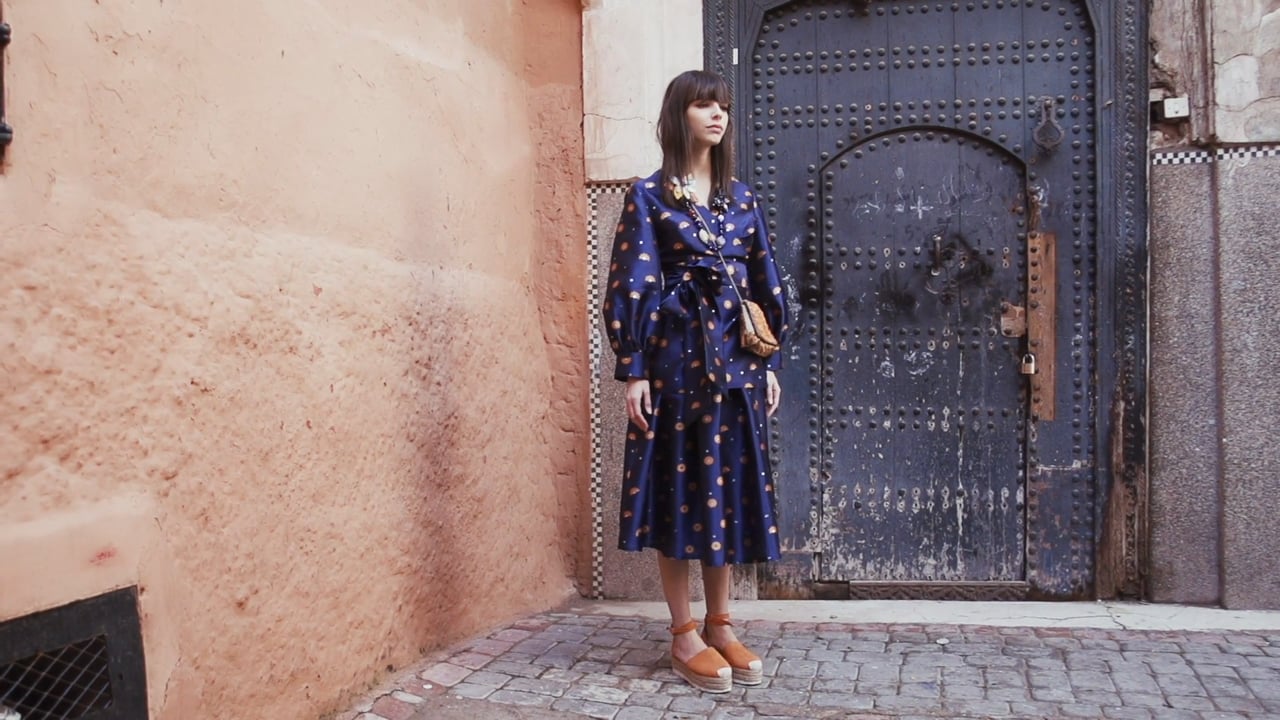 ROMAN Lookbook in Marrakech Bazaar