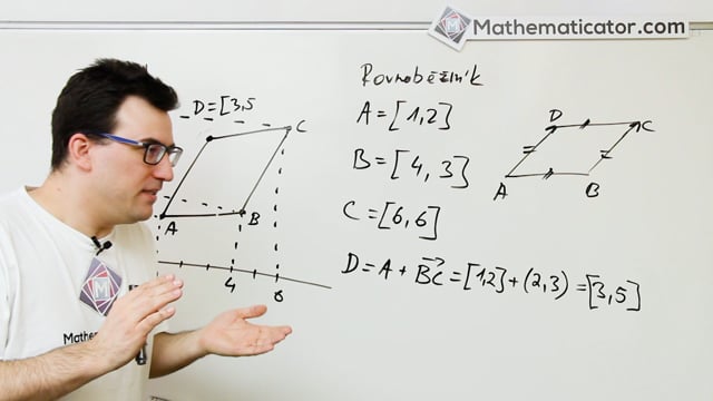 Analytická geometrie 21 - Vektory - Procvičení - Obsah rovnoběžníku