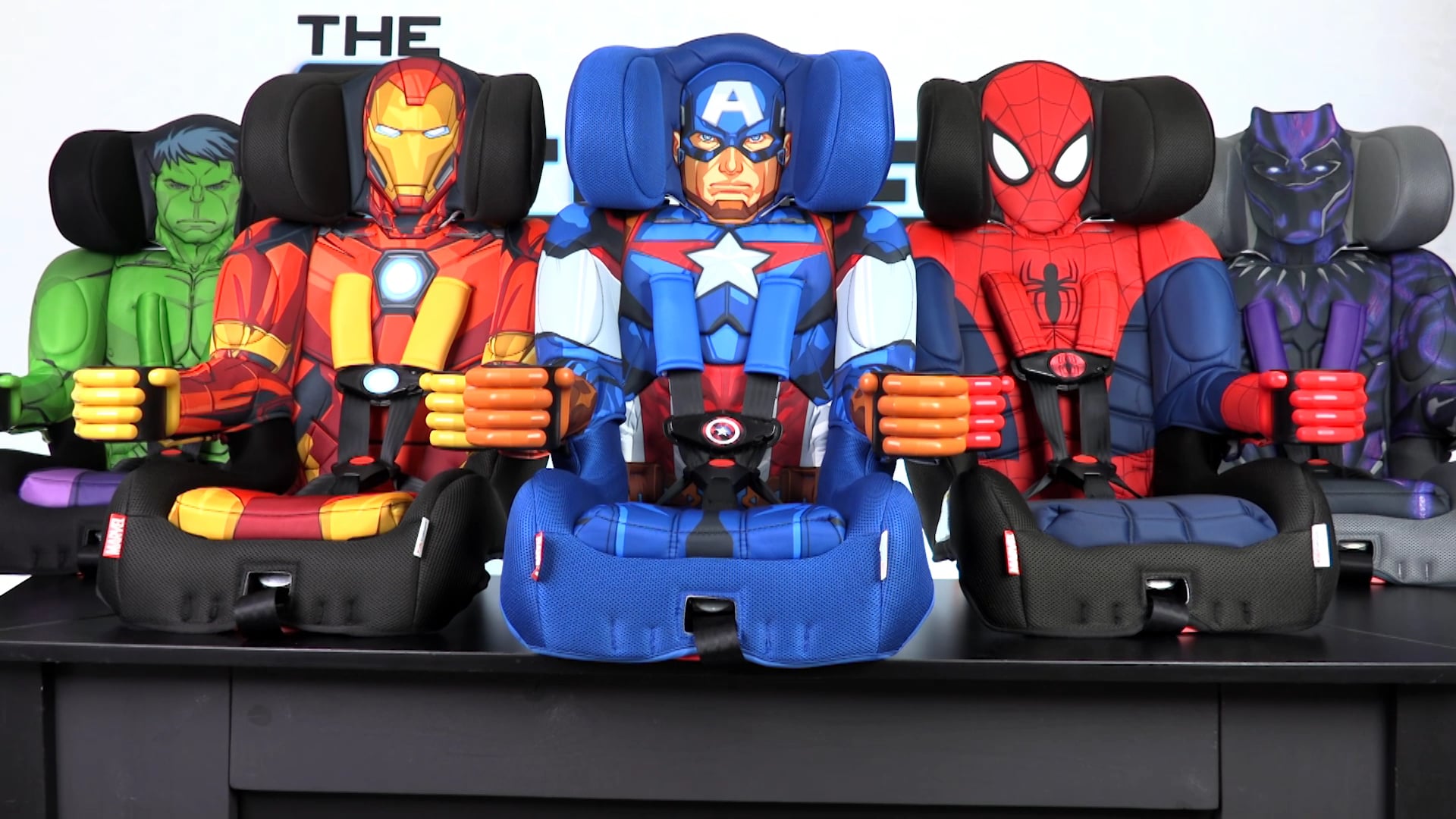 KidsEmbrace - Marvel Car Seats - Commercial