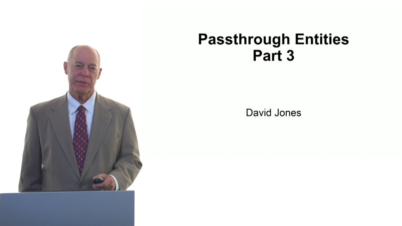Login to view Passthrough Entities Part 3