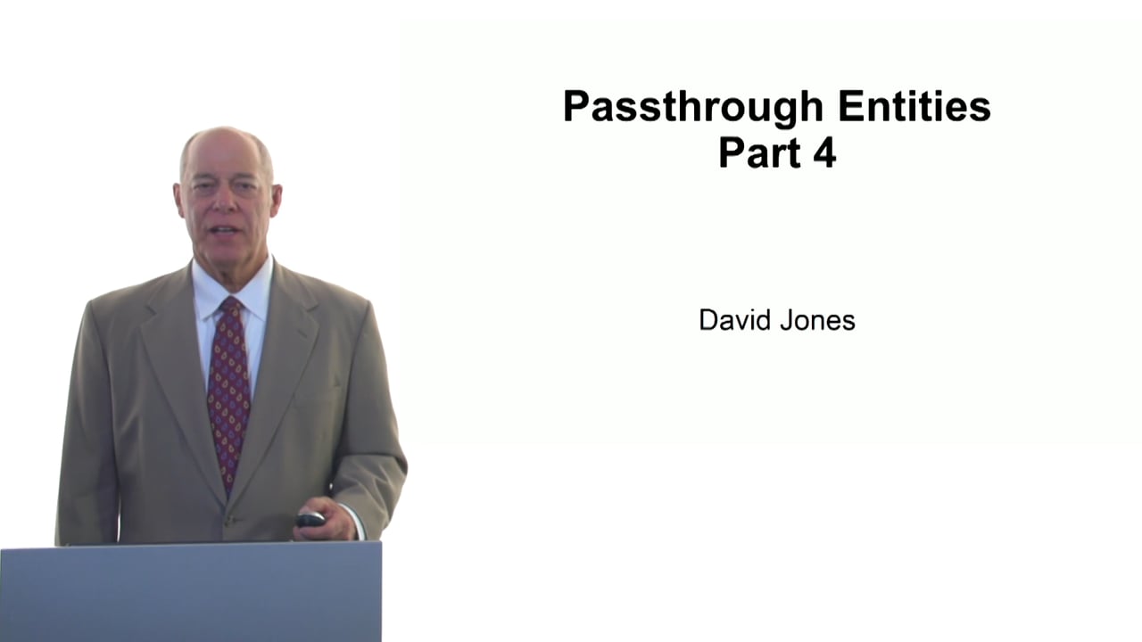 Login to view Passthrough Entities Part 4