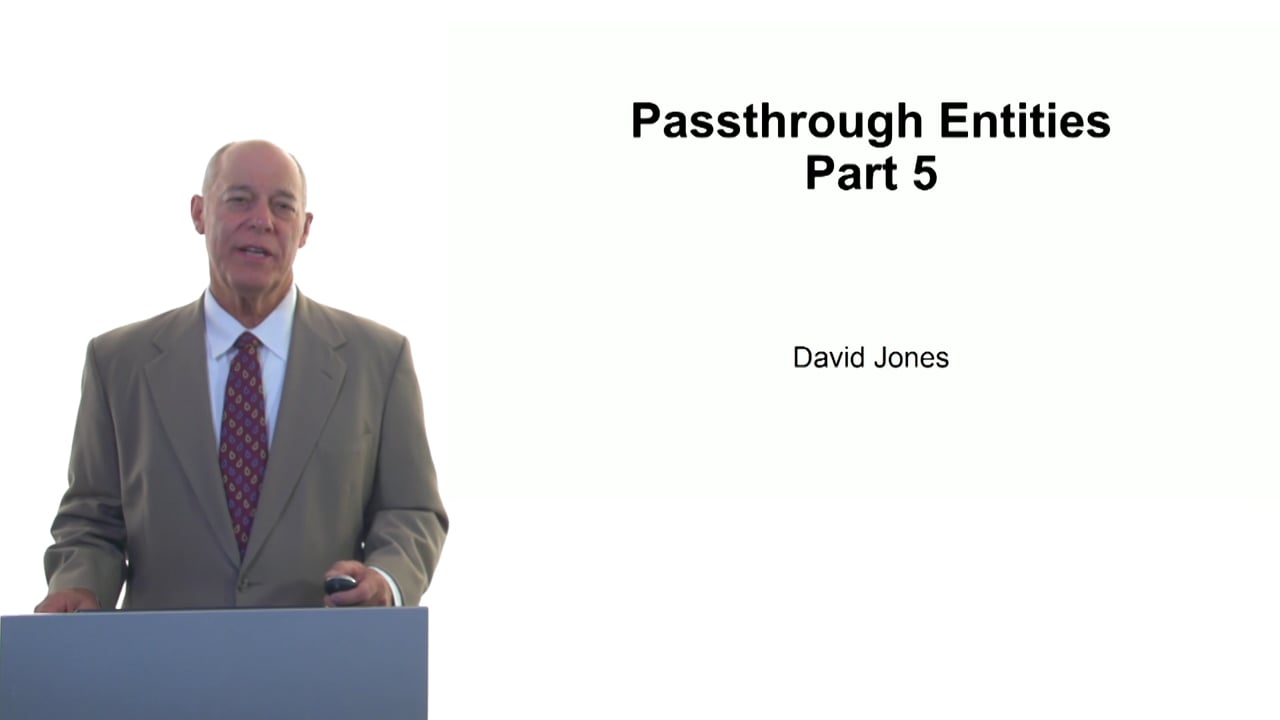 Login to view Passthrough Entities Part 5