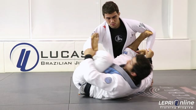 Double Under Transition to Spider Guard Sweep to Mount Position