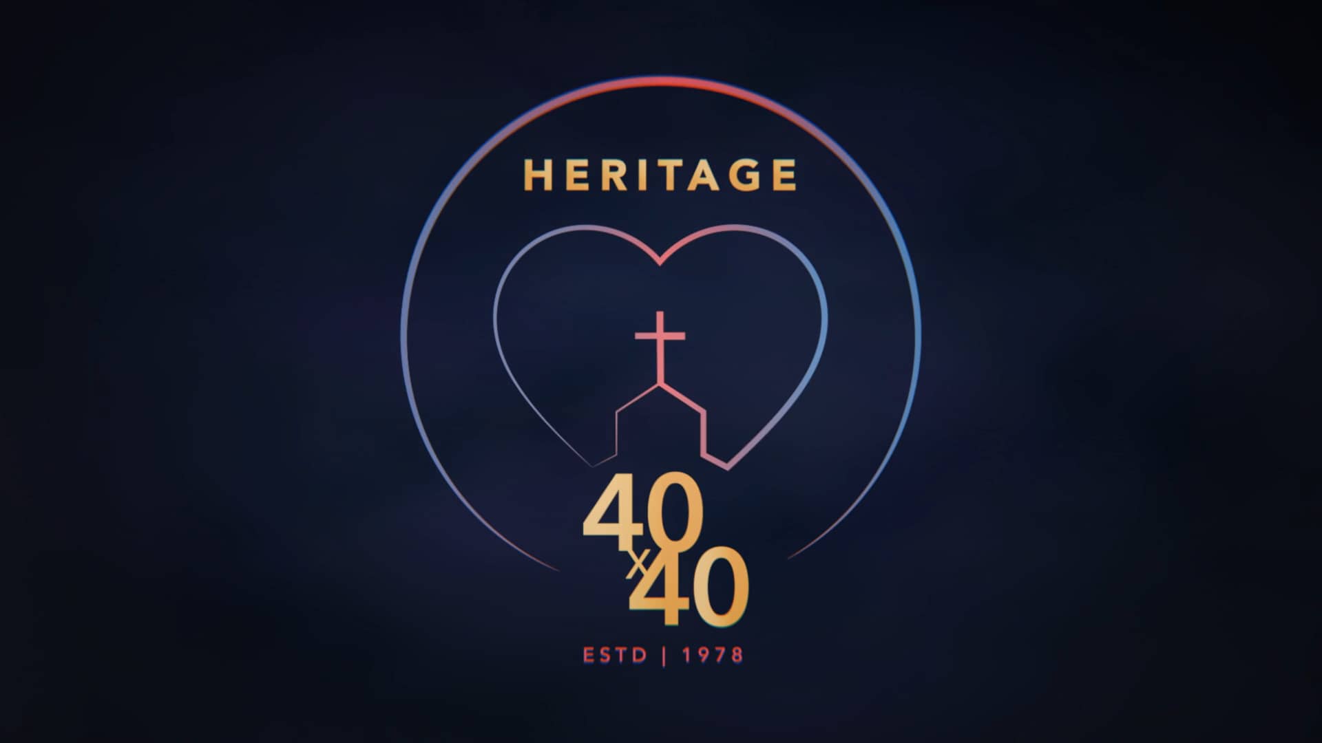 Heritage 40x40 Logo Reveal on Vimeo