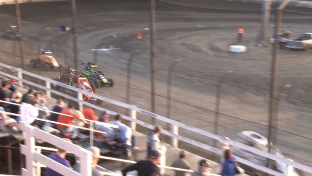 POWRi Lucas Oil National Midget League from Macon Speedway- 5-21-16