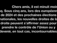 "Il est minuit moins cinq..." - Message de Bernard GUETTA