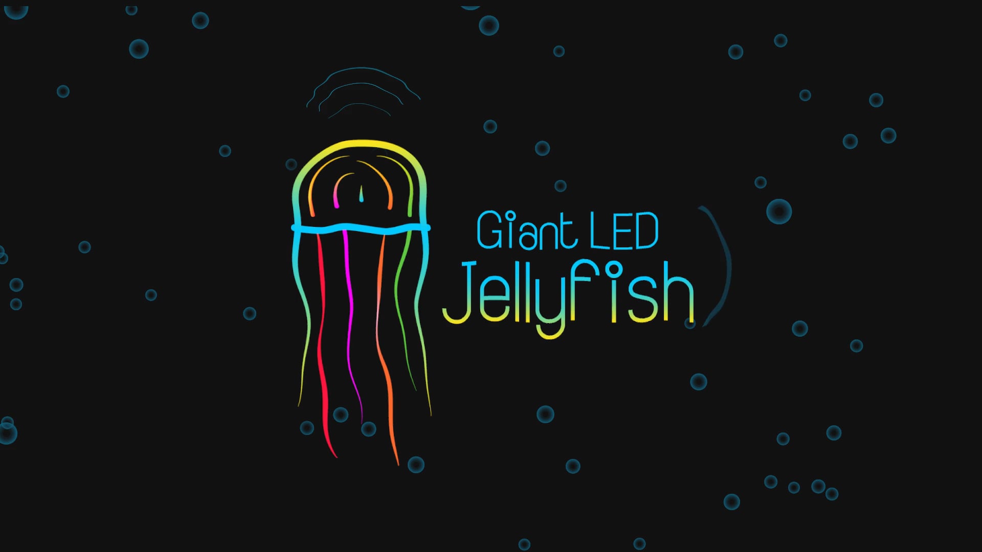 Giant LED Jellyfish