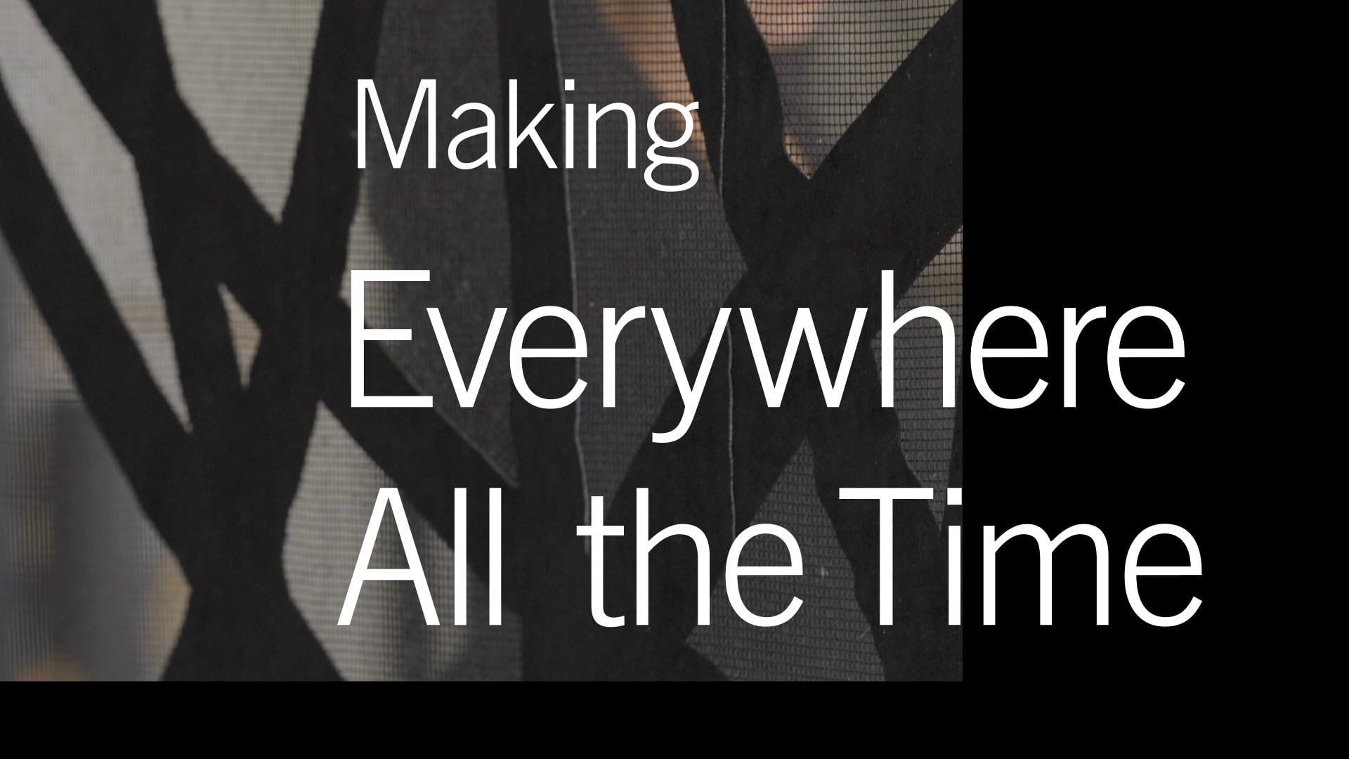 Making Everywhere All the Time: BAM 2018 Next Wave Festival