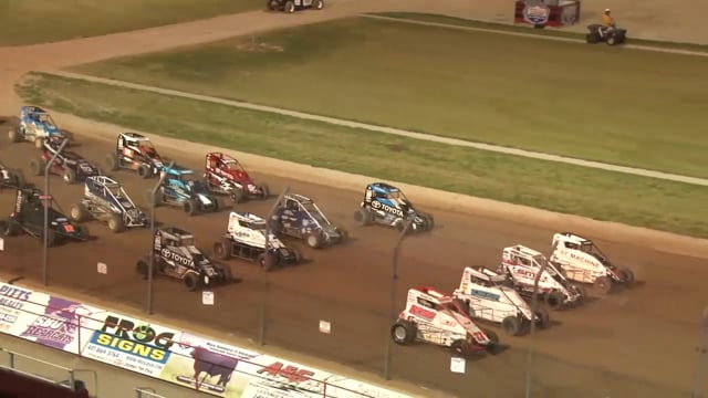 POWRi Lucas Oil National Midget League from Lucas Oil Speedway-5-07-16