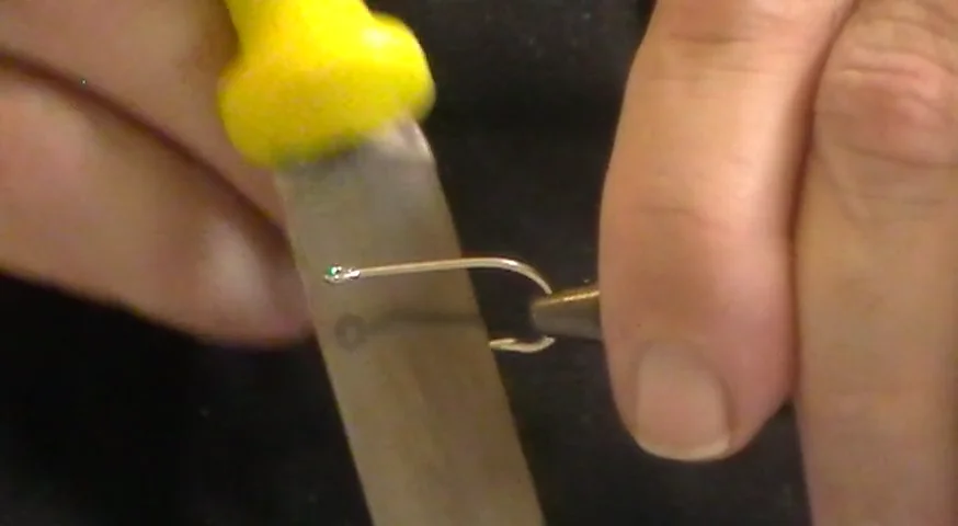 KTS Instructional - How To Sharpen a Gut Hook on Vimeo
