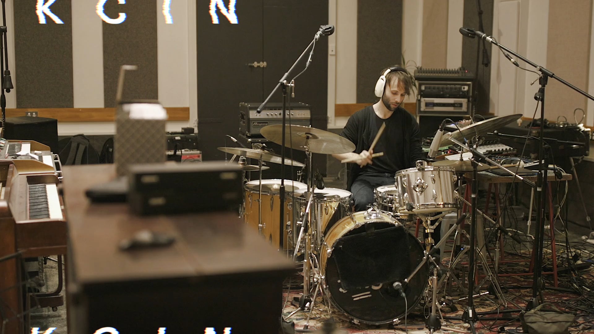 Without warning, all at once: Kcin at Golden Retriever Studios