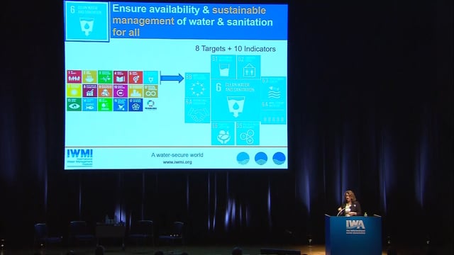 Keynote Claudia Sadoff - The status of and outlook for Sustainable Development Goal 6