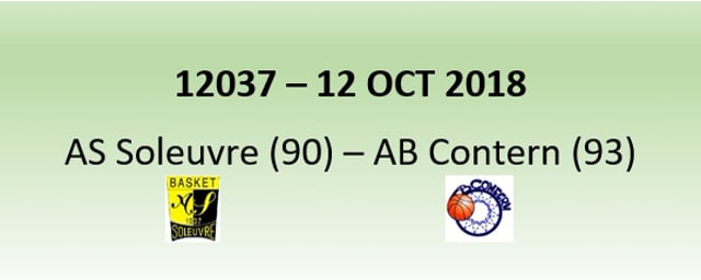 N2H 12037 AS Soleuvre (90) - AB Contern (93) 12/10/2018
