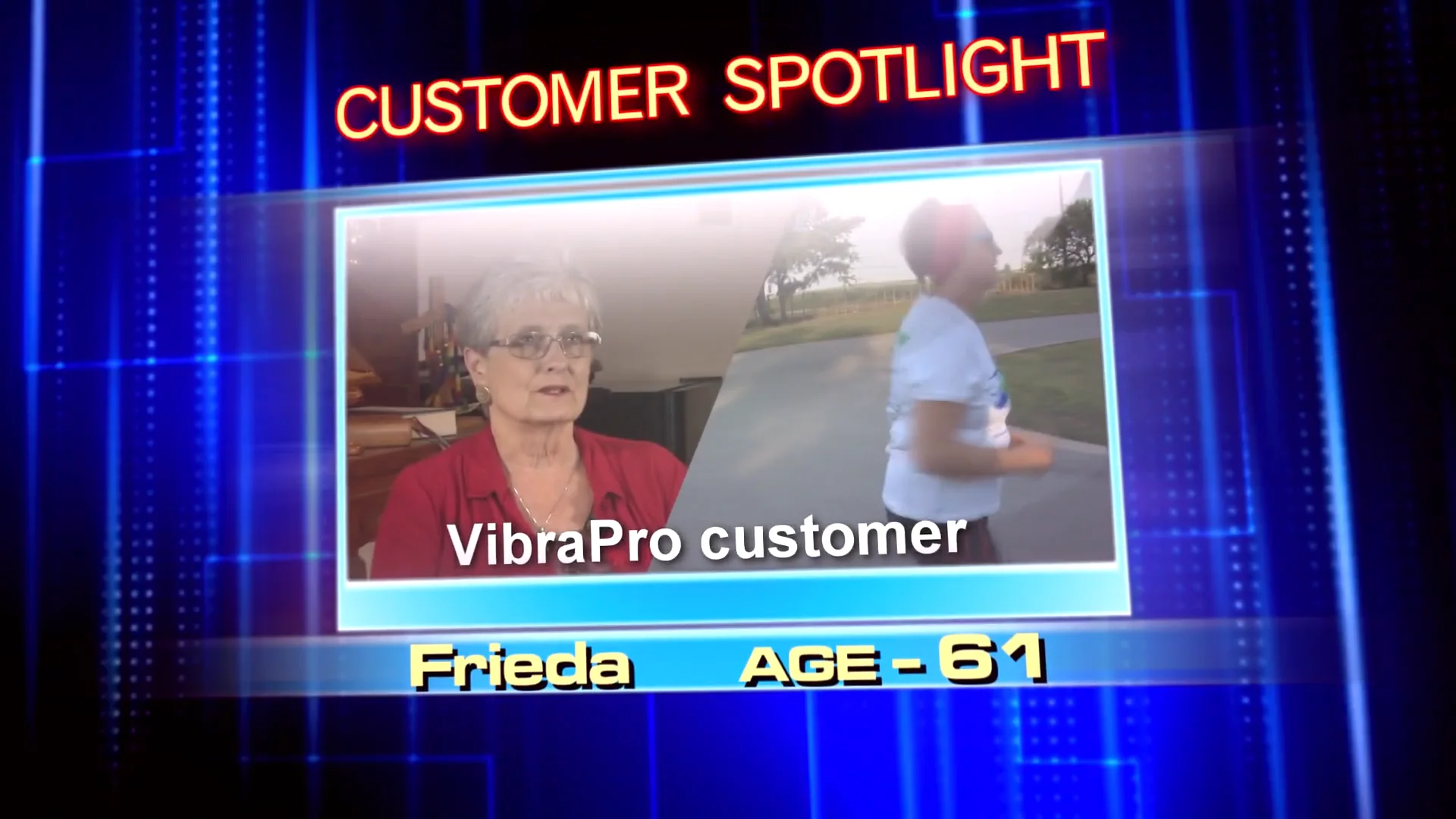 Vibra Pro Machine User Testimonial - Frieda on Vimeo