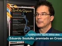 Entrevista al compositor Eduardo Soutullo TVG (Televisión de Galicia) 15/10/2018
