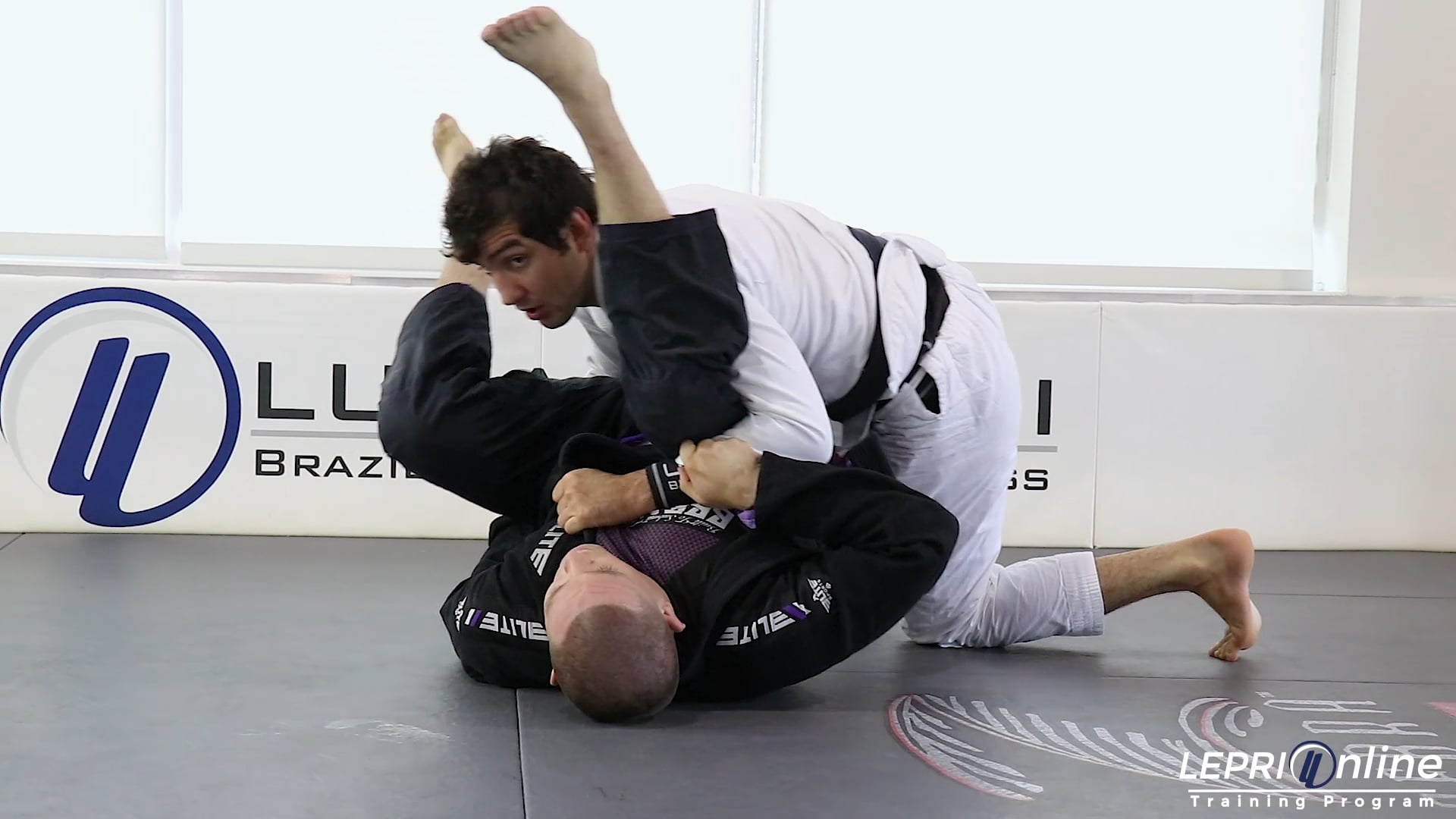 Lepri BJJ Online Training: De La Riva to Knee Cut Pass Defense to Deep Half