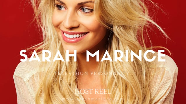 Sarah Marince TV Personality - Host Reel