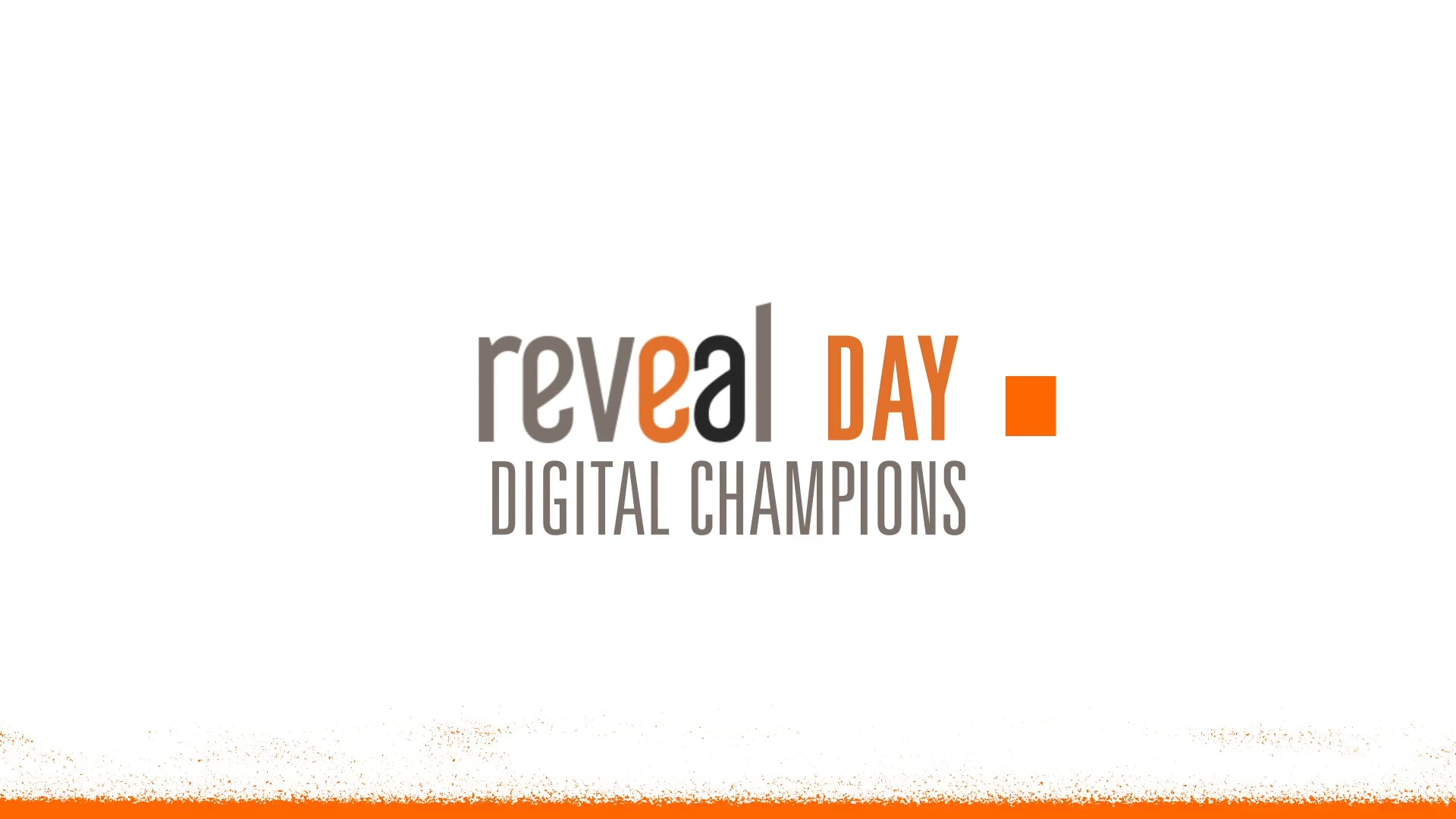 SGS Reveal Day Digital Champions