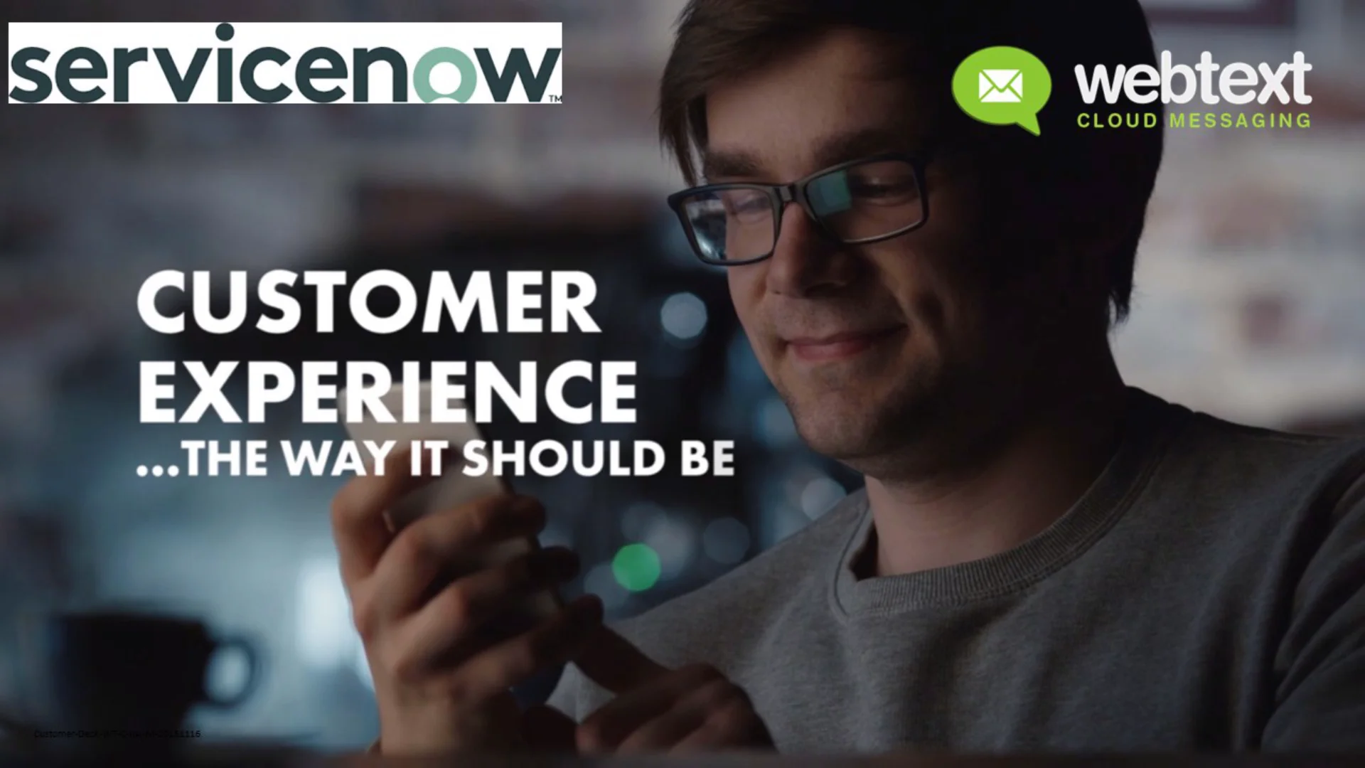 WEBTEXT ServiceNow Messaging Demo on Vimeo