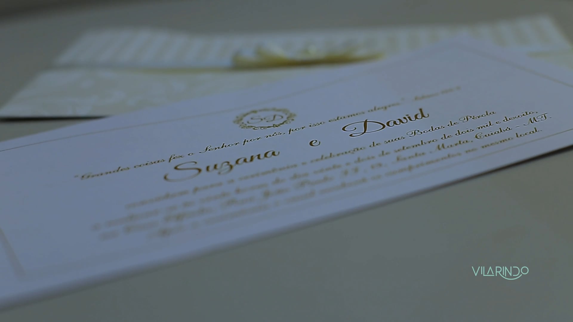 Bodas de Pérola Suzana Bastos & David Zelinka