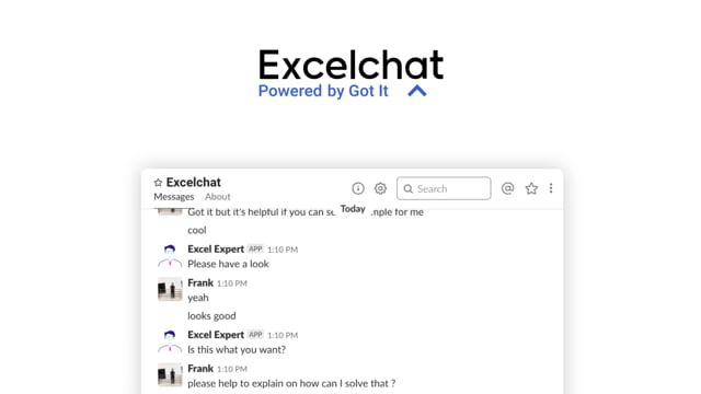 got-it-ai-releases-excelchat-for-slack-the-first-bot-based-app