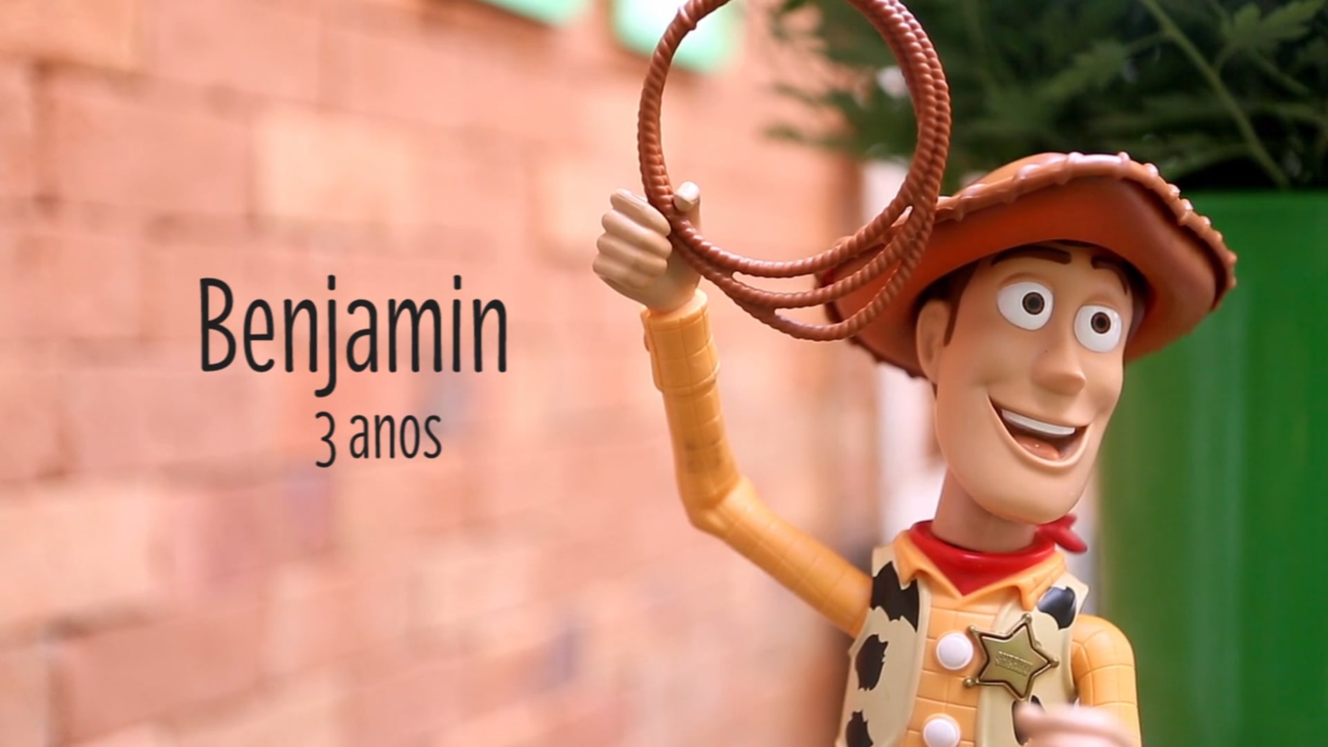 Aniversário - Benjamin 3 anos - teaser