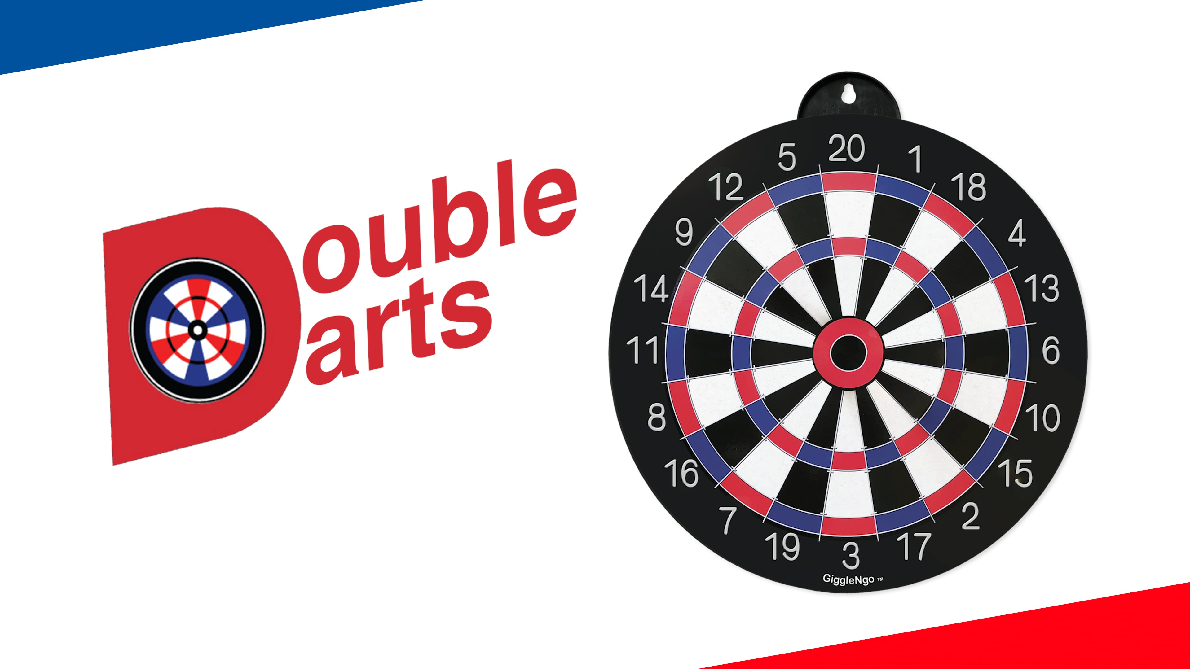 Double Darts Reversible Dart Board by Giggle N Go on Vimeo