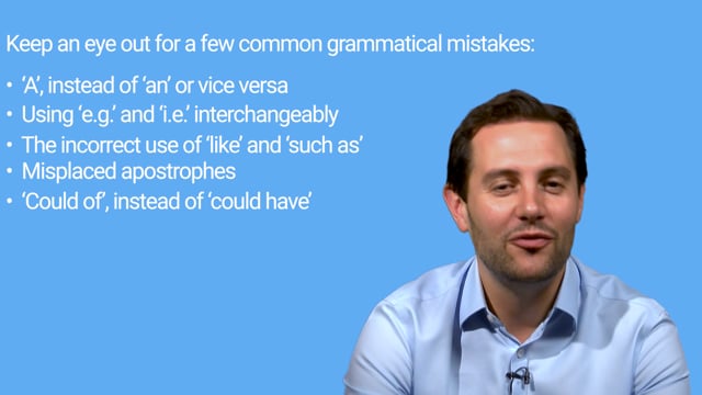 Module 01: Proofreading Basics - Video Thumbnail