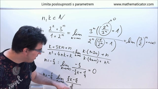 Limita posloupnosti s parametrem 27. 12. 2014