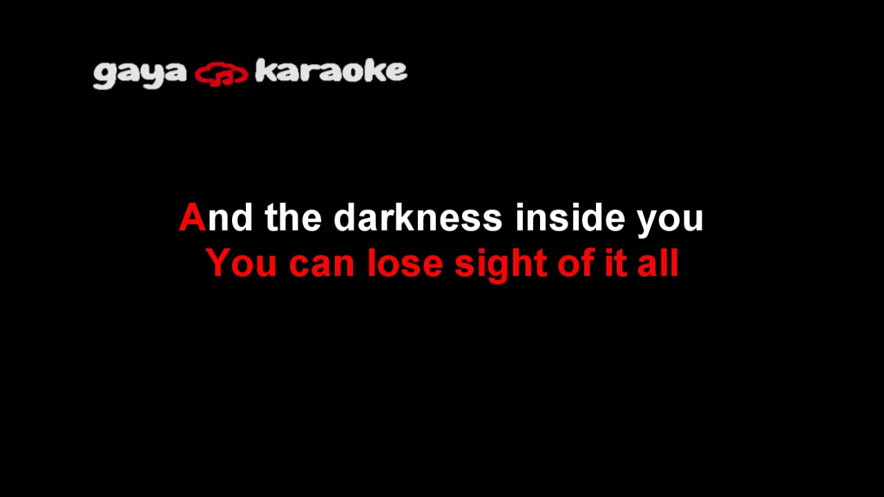 True colors karaoke instrumental piano gaya karaoke