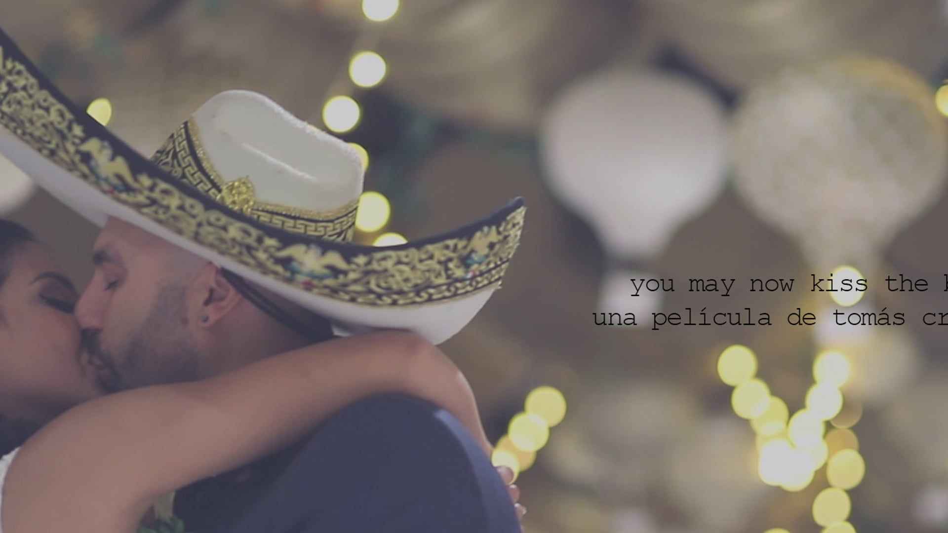 You may now kiss the bride