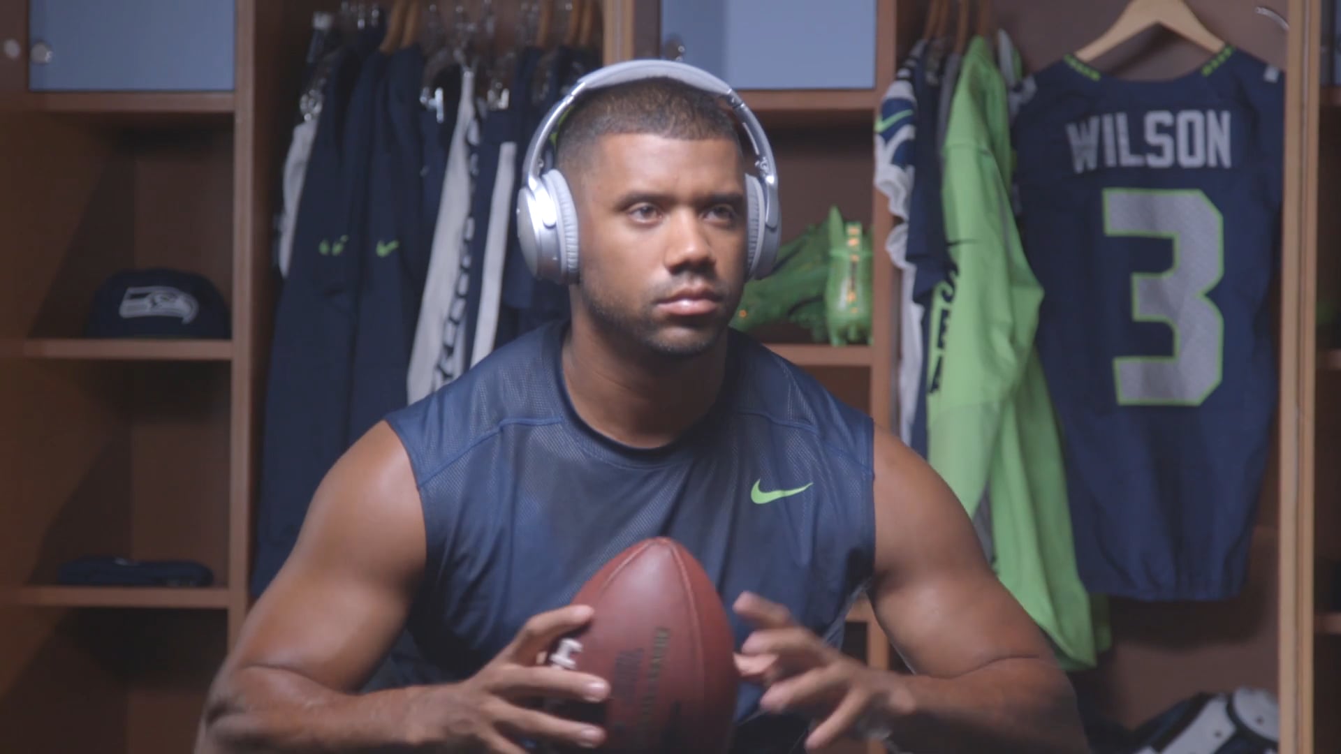 Russell Wilson Bose Commercial BTS - 15 sizzle for social