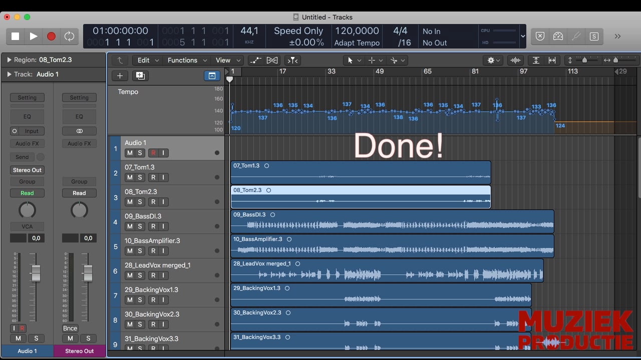Logic Adapt Tempo on Vimeo
