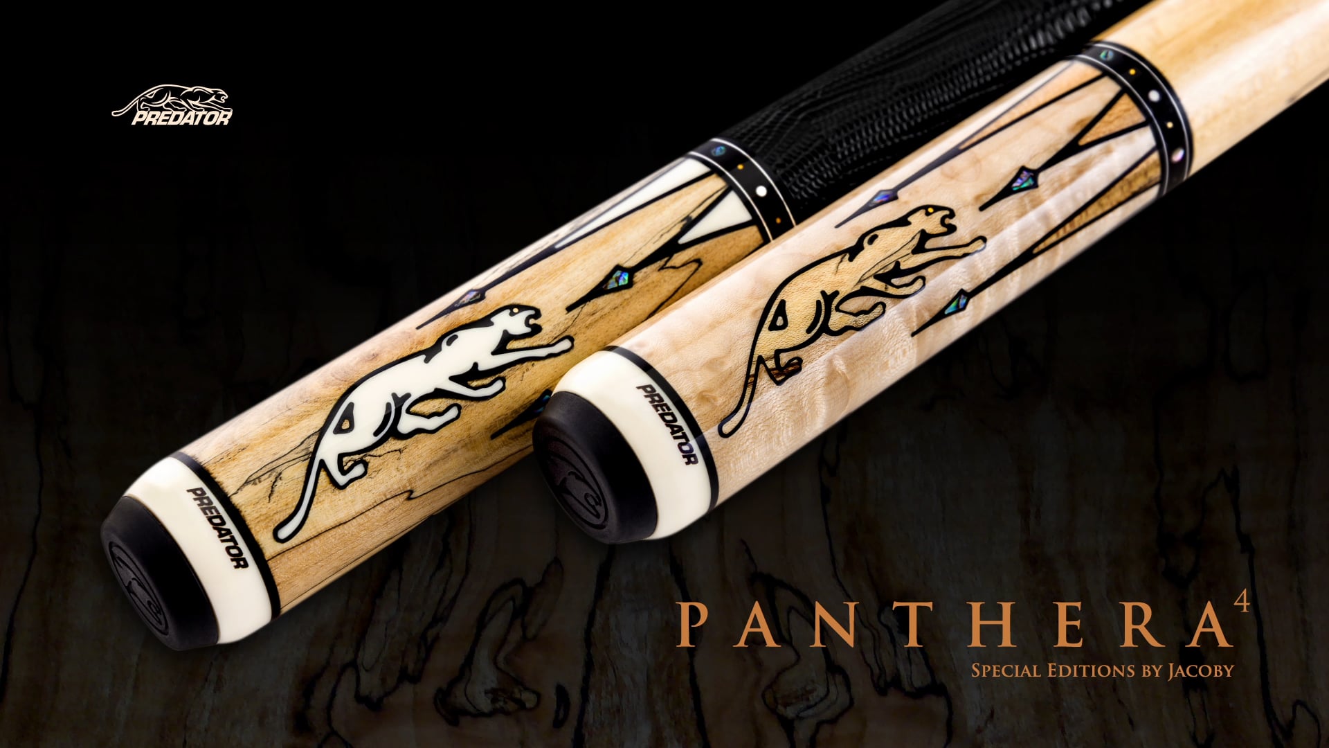 Predator Cues Panthera4 Special Edition Cues by Jacoby