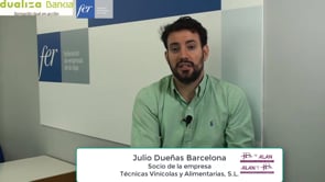 Nuestra experiencia en la FP Dual - Julio Dueas - Tcnicas Vincolas y Alimentarias, S.L.