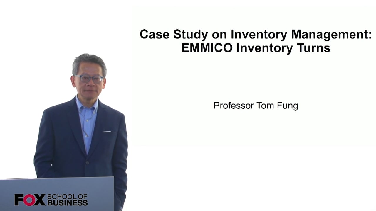 61153Case Study on Inventory Management: EMMICO Inventory Turns