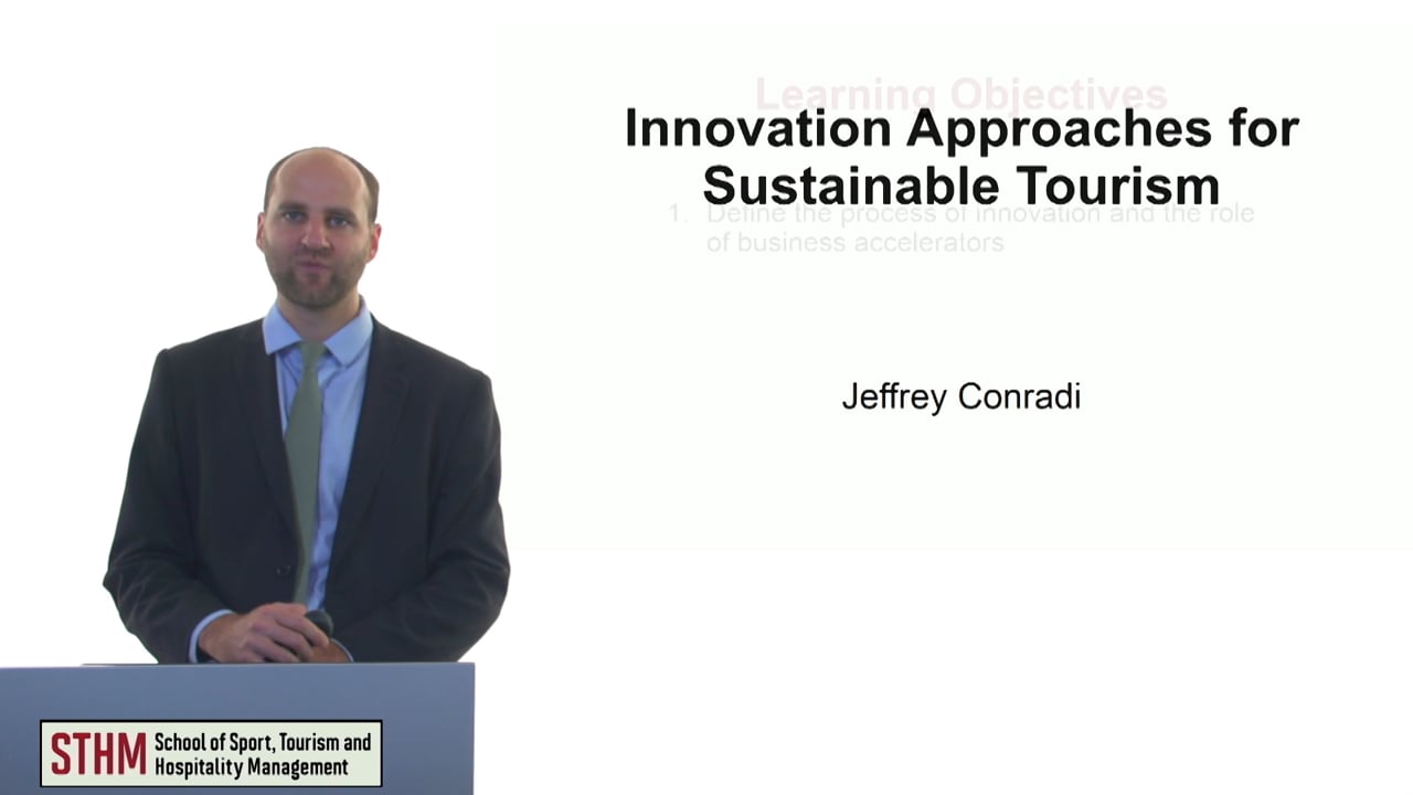 Innovation Approaches for Sustainable Tourism