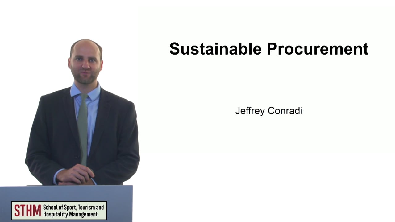 Sustainable Procurement