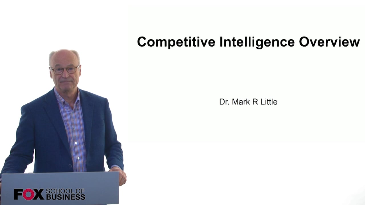 61179Competitive Intelligence Overview