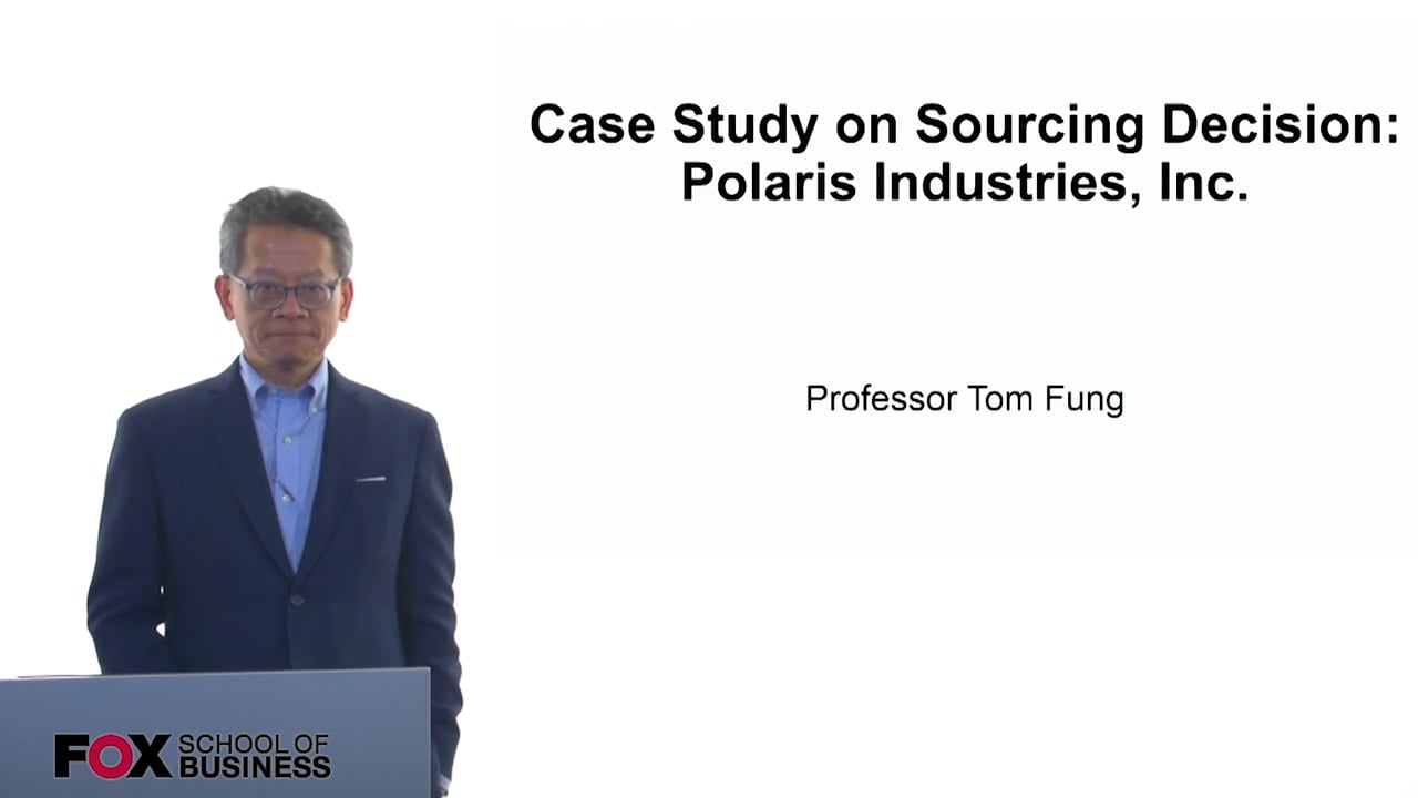 61159Case Study on Sourcing Decision: Polaris Industries, Inc.