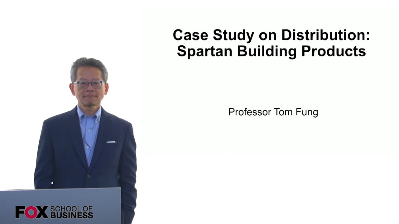 61158Case Study on Distribution: Spartan Building Products
