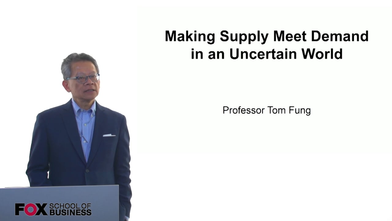 Login to view Making Supply Meet Demand in an Uncertain World