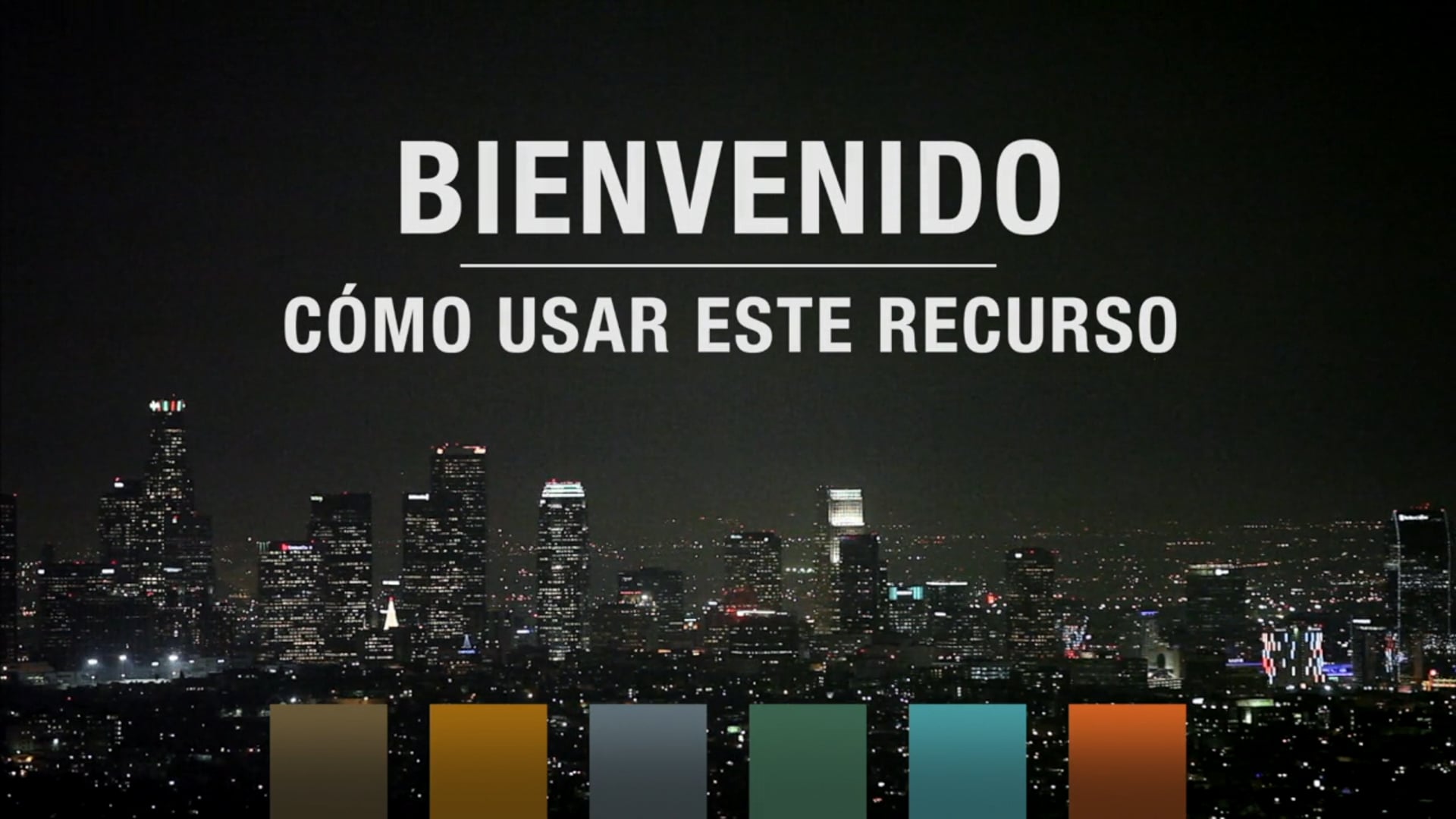 Cómo Usar Este Recurso
