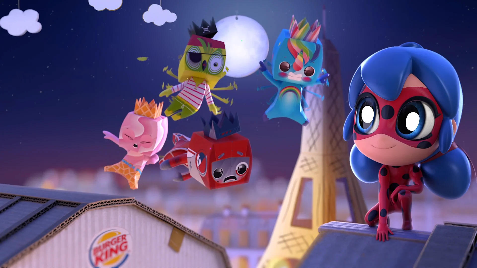 Burger king shop miraculous ladybug