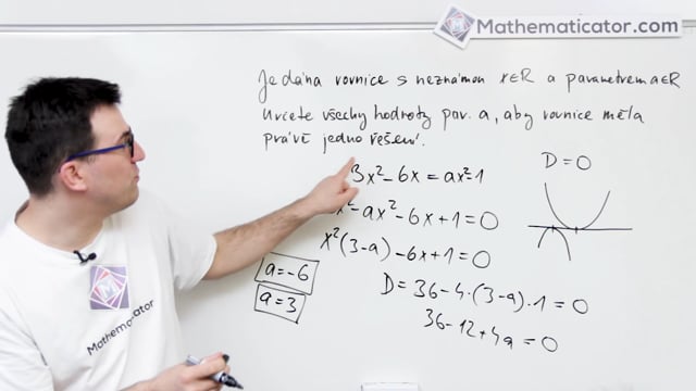Matematika+ 2018 - 1. Kvadratická rovnice s parametrem