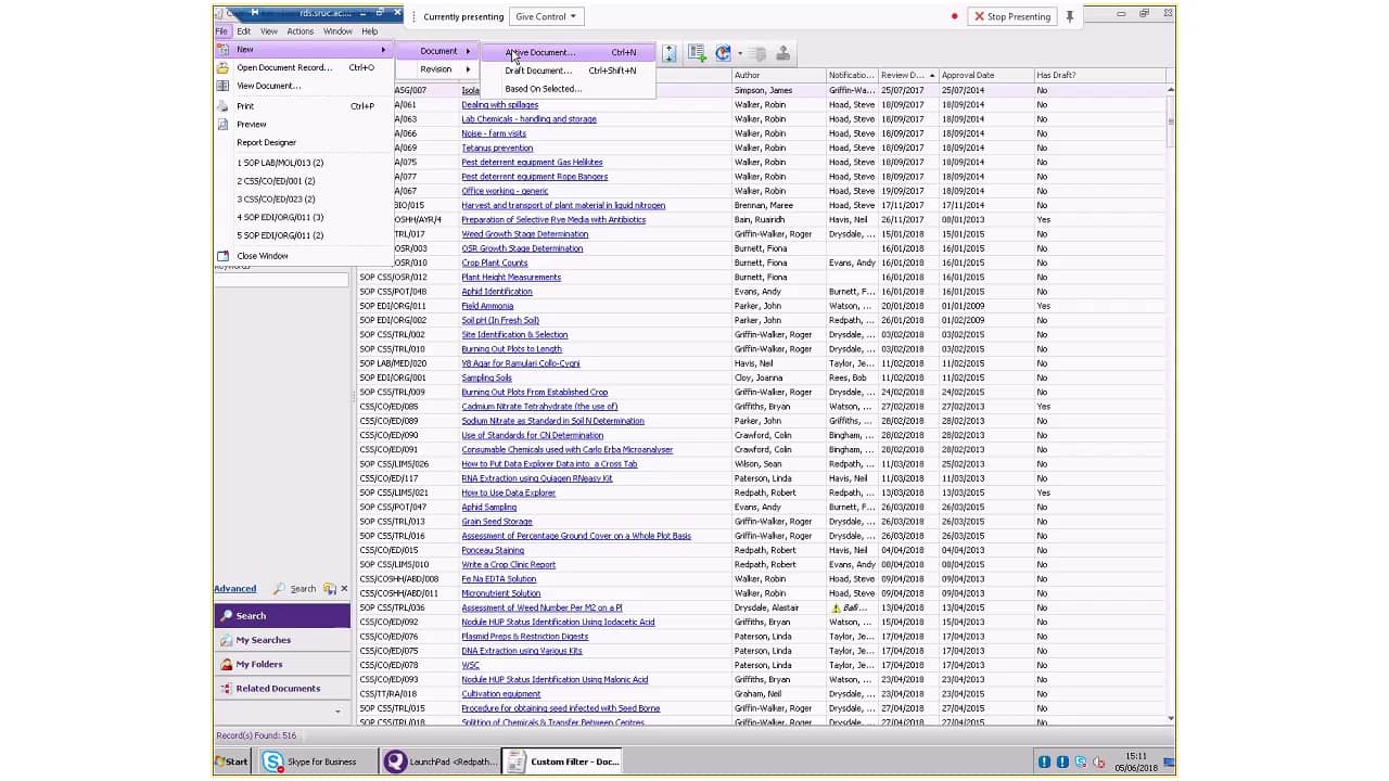 Bitesize QPulse Documentation module Finding and uploading