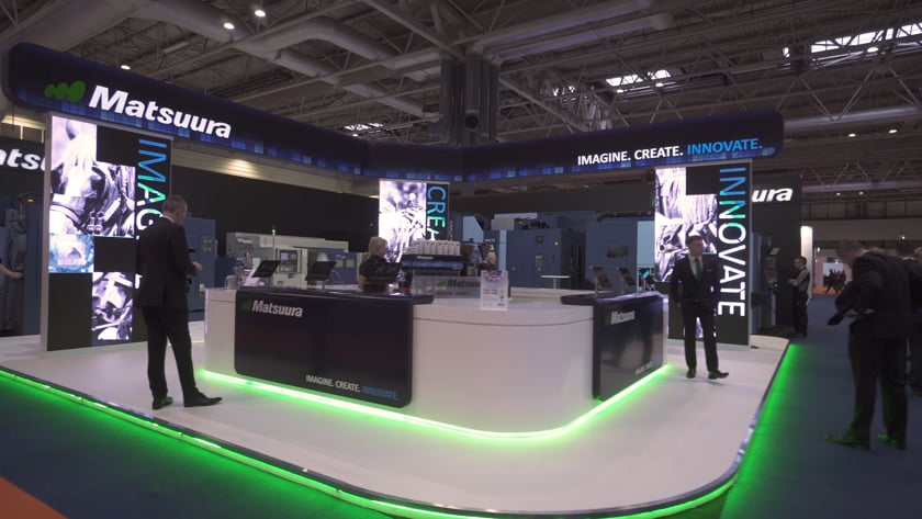 MATSUURA - Motion graphics and an animated LED video wall 1