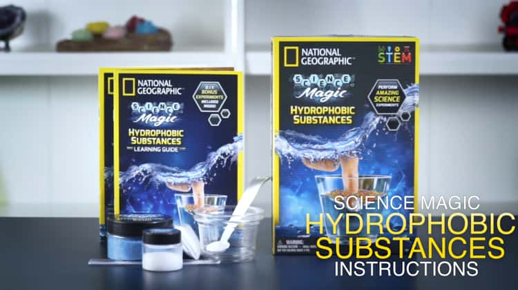 Science Magic: Hydrophobic Substances Instructions - National