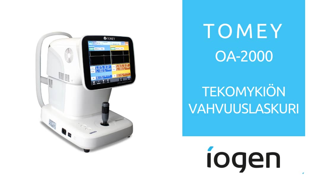 Optinen Biometri Ja Topografi Tomey Oa 00 Iogen Oy